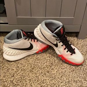 Men’s Nike Kyrie 1 Infrared Home Basketball Shoes
